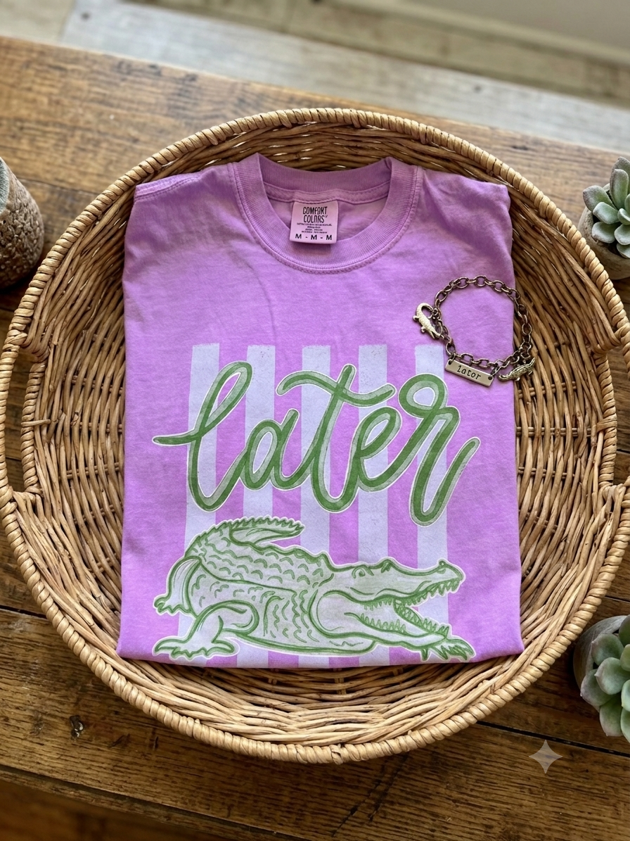 Gater purple tee - shirt
